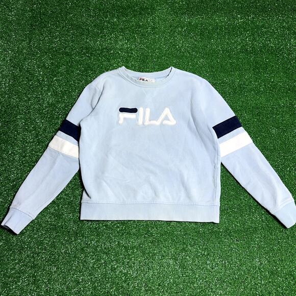 Fila Crew neck blue SMALL - Picture 1 of 7
